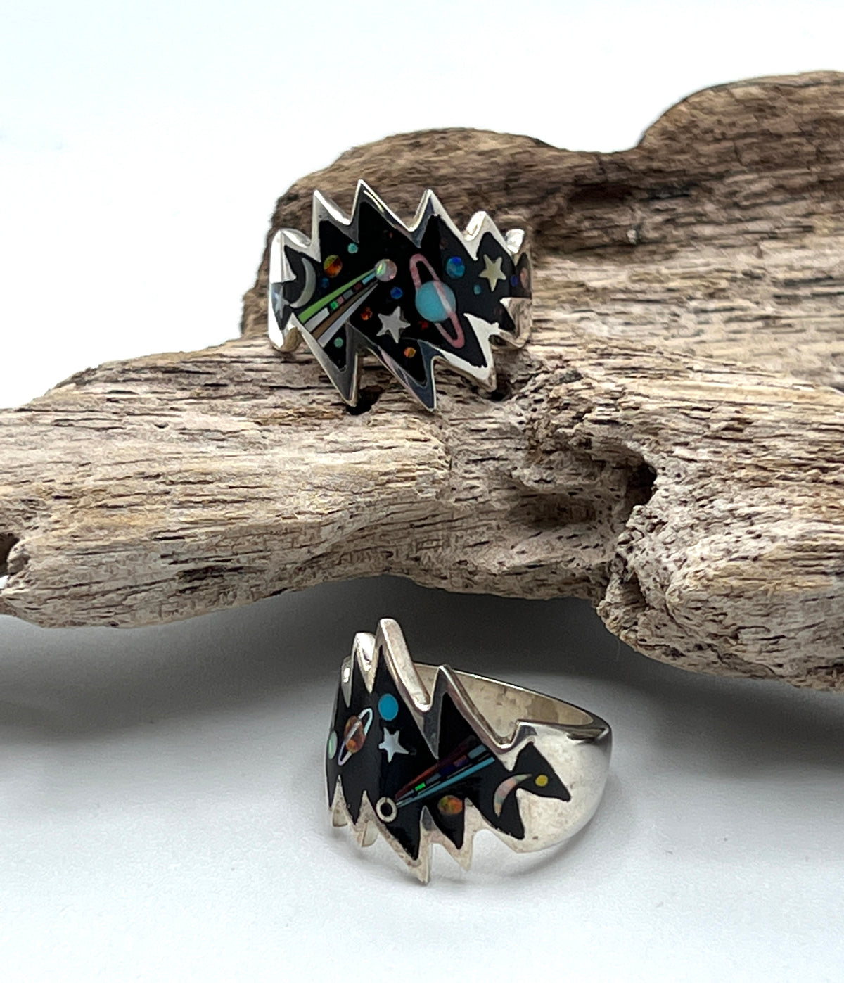 Gemstone Paintings by David Freeland Jr. | Galaxy Rings Collection