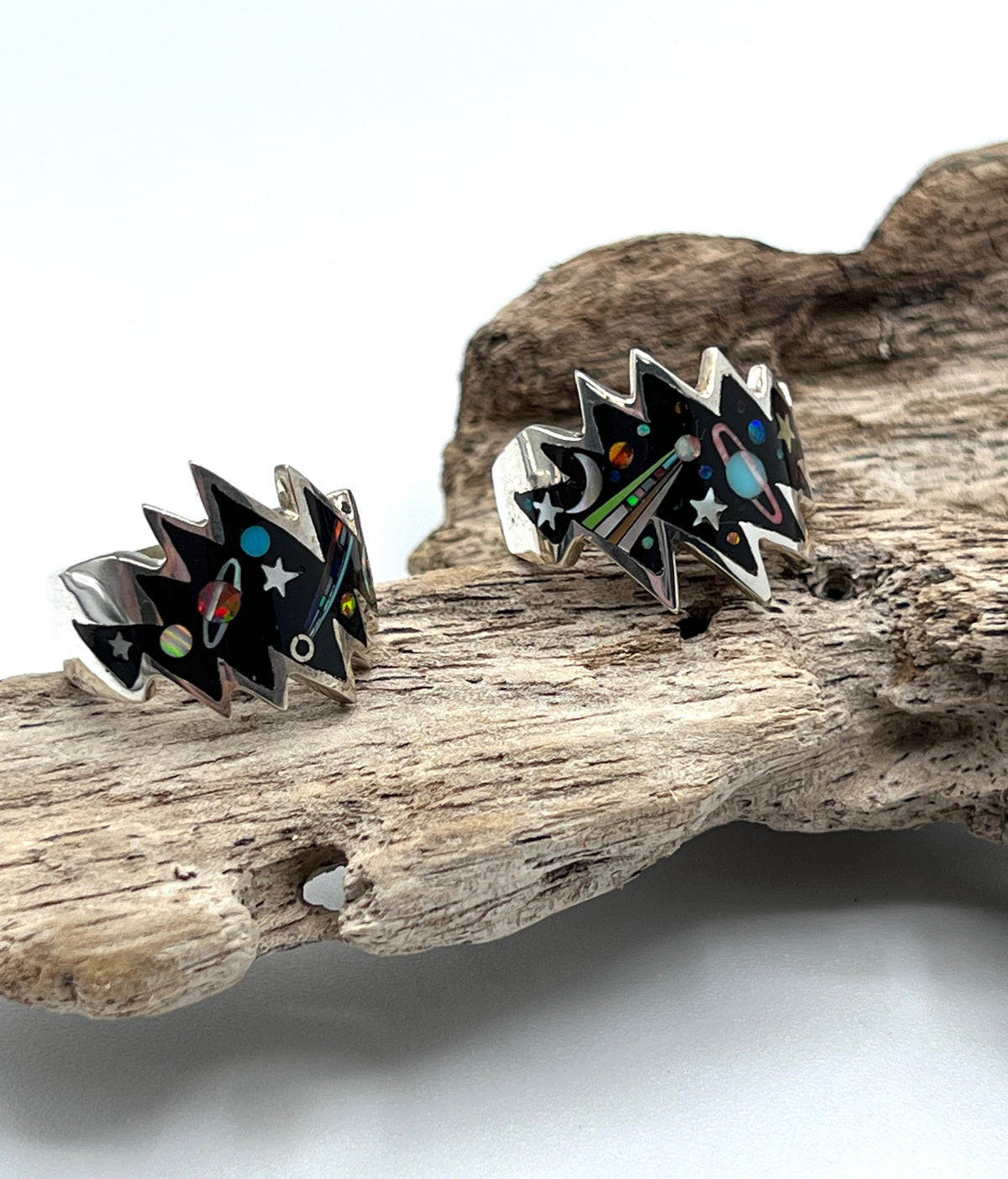 Gemstone Paintings by David Freeland Jr. | Galaxy Rings Collection