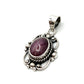 Sterling Silver Victorian Mirror Pendants Premium Stones