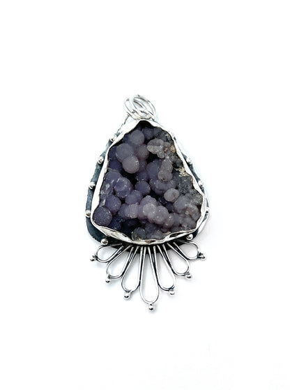 Grape Agate Pendants