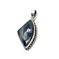 Faceted Sapphire Beaded Pendants