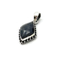 Faceted Sapphire Beaded Pendants