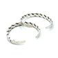 Oxidized Silver Flat Chain Cuff