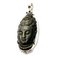 Gold Sheen Obsidian Goddess Quan Yin Pendant
