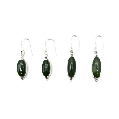 Large Bali Oval Earrings