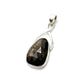 Silver Twist Natural Golden Moonstone Pendants