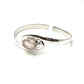 Sterling Silver Rose Quartz Cuff Bracelet