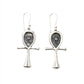 Ankh Eye of Horus Earrings