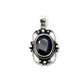 Sterling Silver Victorian Mirror Pendants Premium Stones