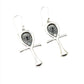 Ankh Eye of Horus Earrings