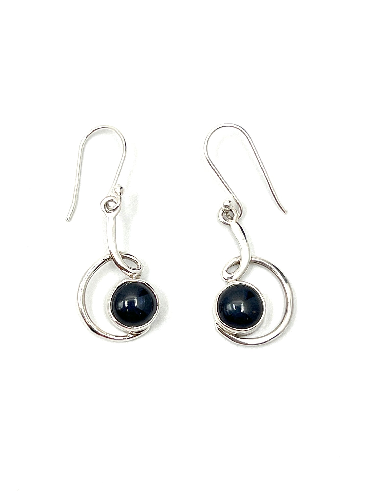 Circle Swirl Earrings