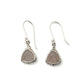 Trillion Cut Dangle Earrings