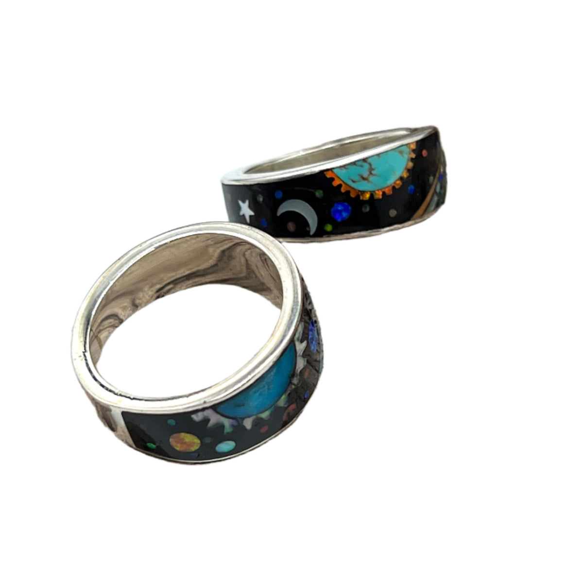 Gemstone Paintings by David Freeland Jr. | Galaxy Rings Collection