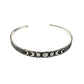 Oxidized Silver Moon Phases Cuff