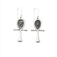 Ankh Eye of Horus Earrings