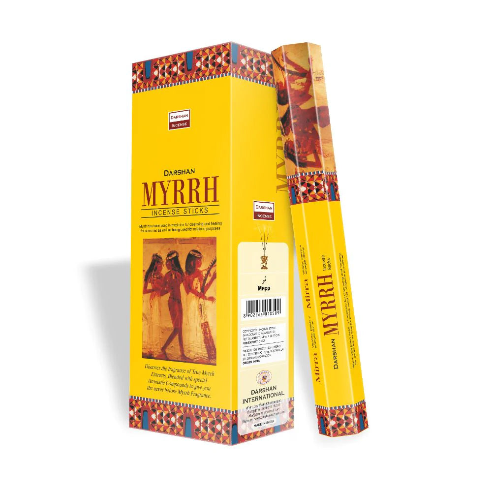 Darshan Incense 20 Hex Pack