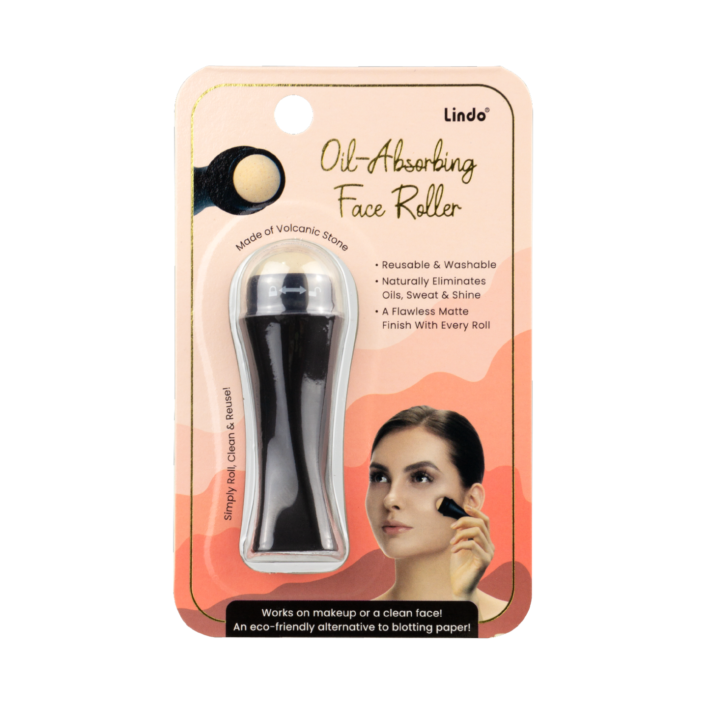 Oil-Absorbing Face Roller