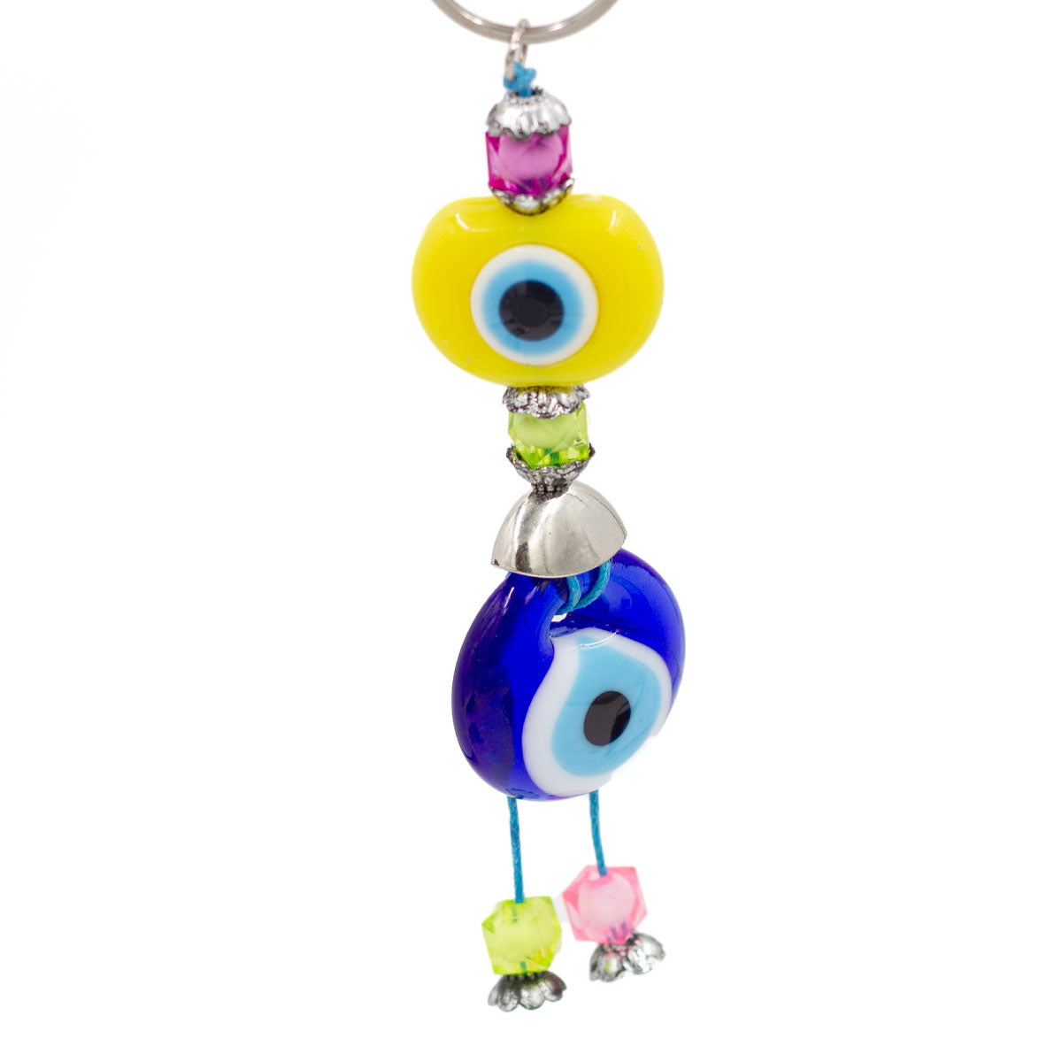 Neon Evil Eye Keychains