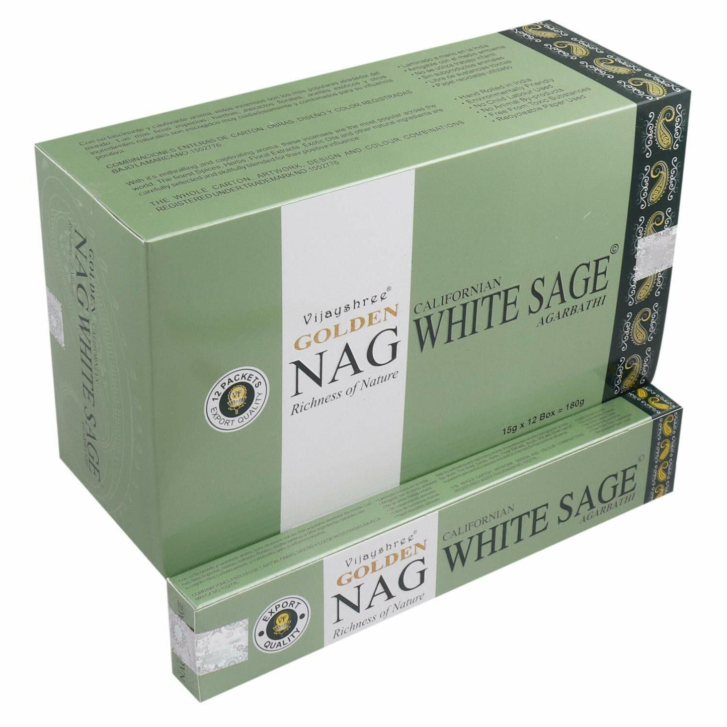 Vijayshree Golden Nag California White Sage 15 Grams