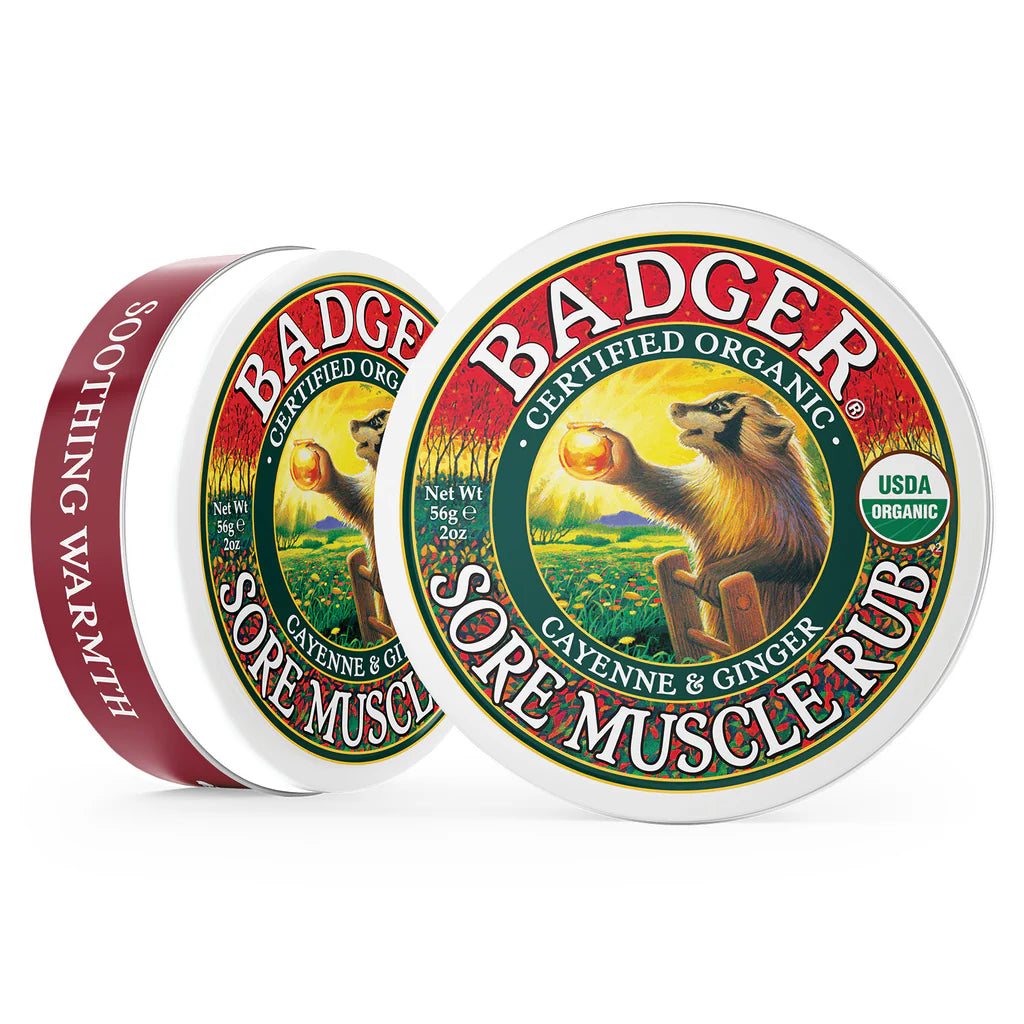 Badger Sore Muscle Rub - Cayenne & Ginger