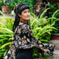 Golden Rose Flare Sleeve Top