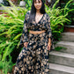 Golden Rose Wide Leg Pants