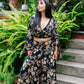 Golden Rose Wide Leg Pants