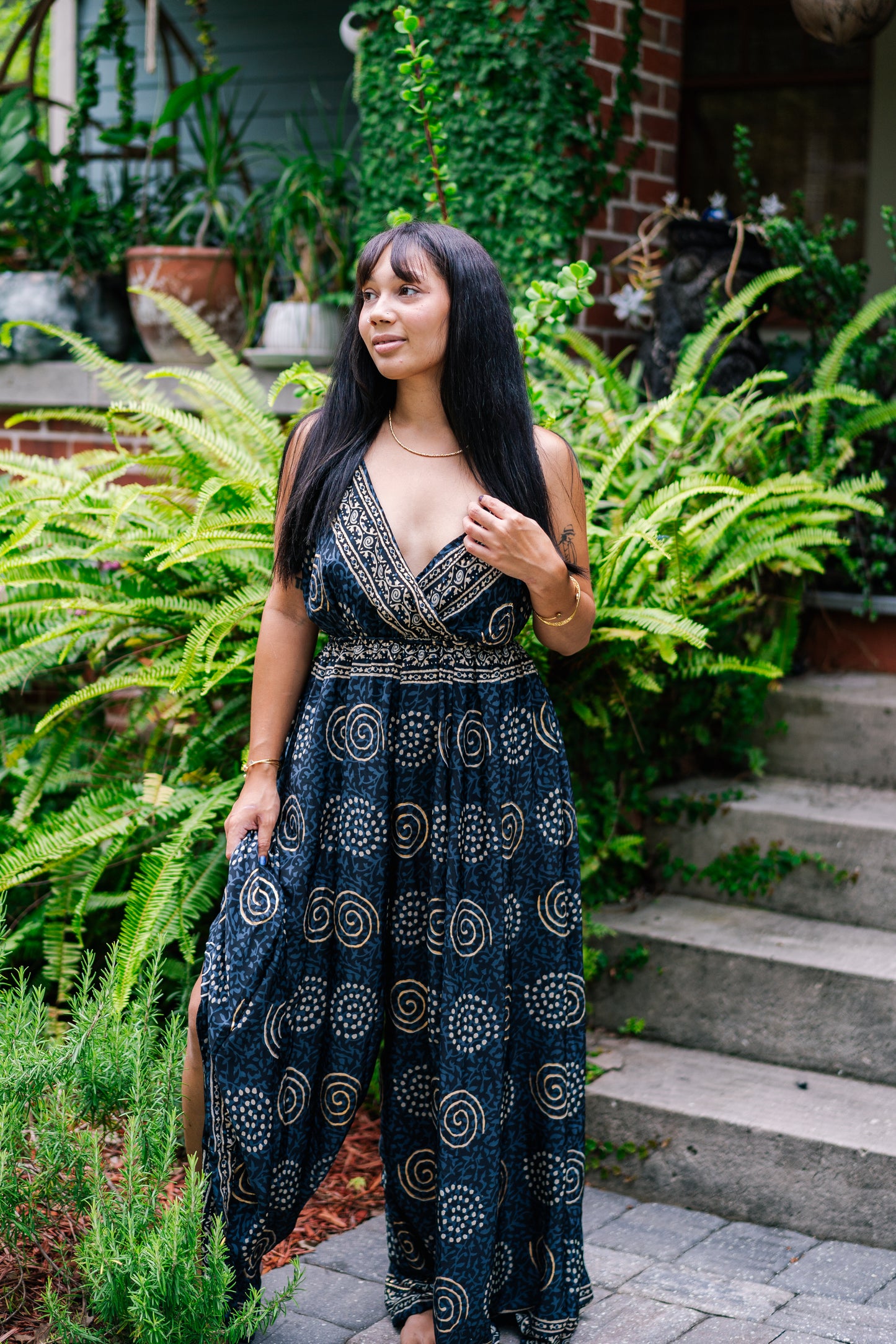 Golden Swirls Jumpsuit