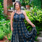 Golden Swirls Dress
