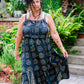 Golden Swirls Dress