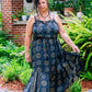 Golden Swirls Dress