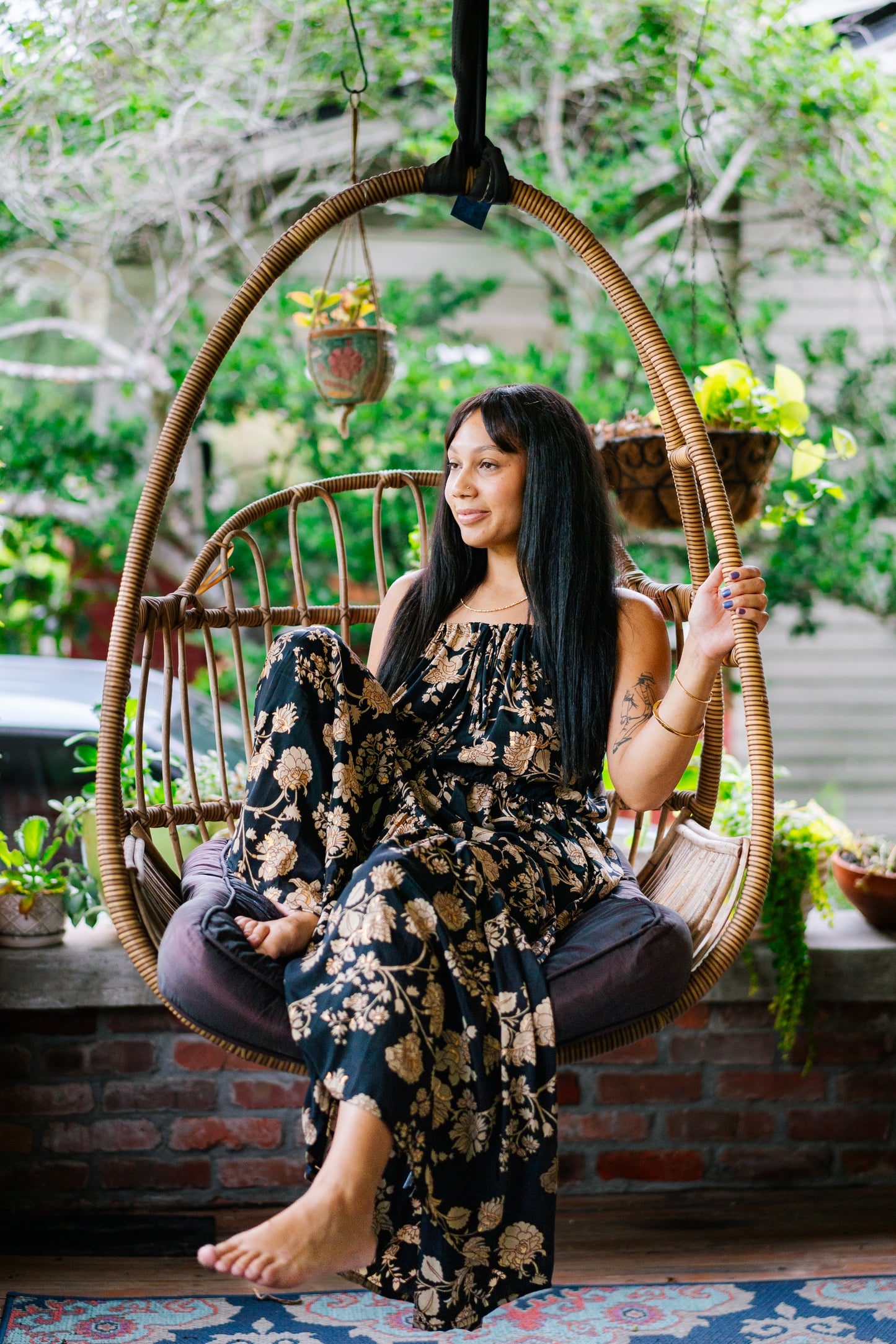 Golden Rose Dress