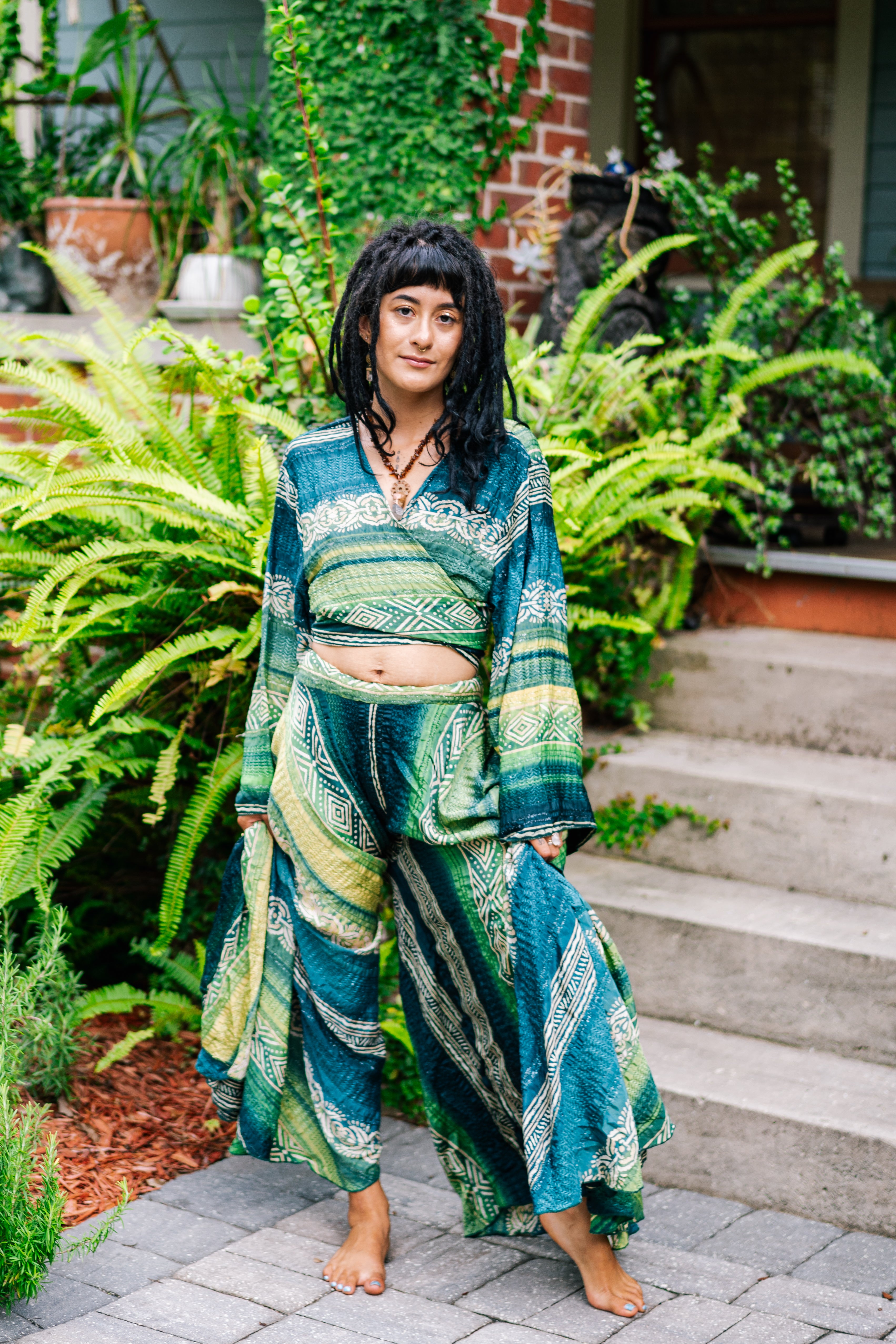 Ruhani Wide Leg Pants – Midnight Sun