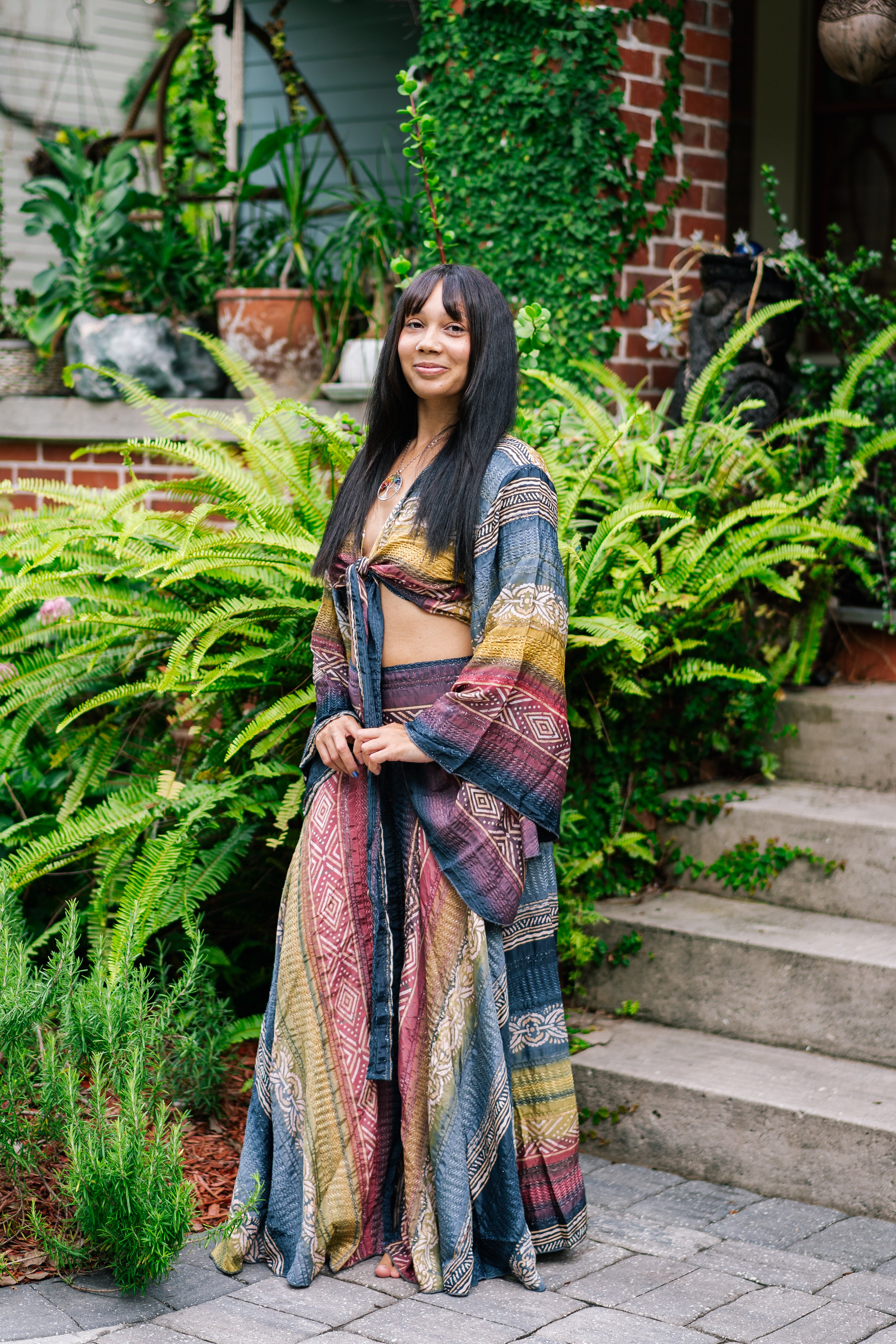 Ruhani Wide Leg Pants – Midnight Sun