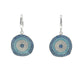 Pavé Evil Eye Huggie Earrings & Matching Pendants