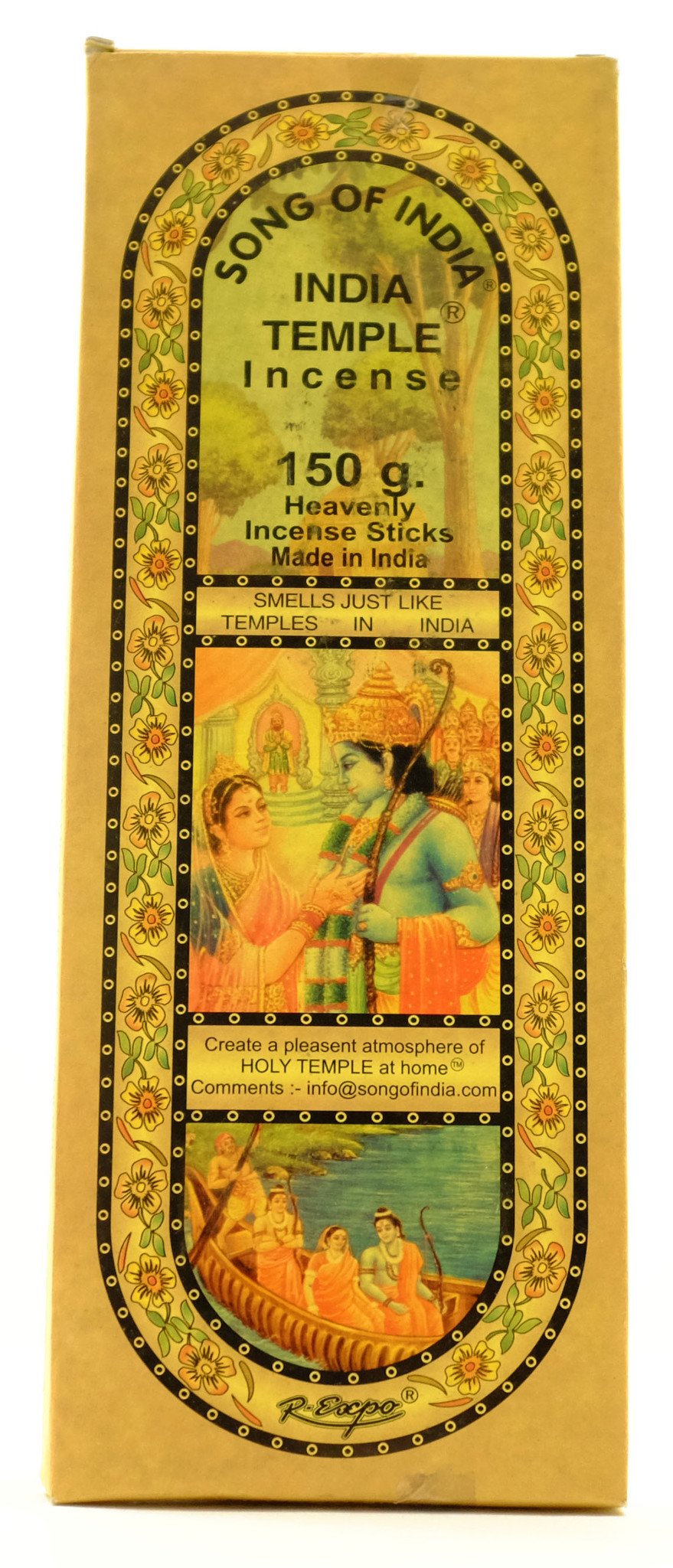 India Temple Incense & Oil Collection