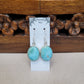 Larimar Sterling Silver Earrings