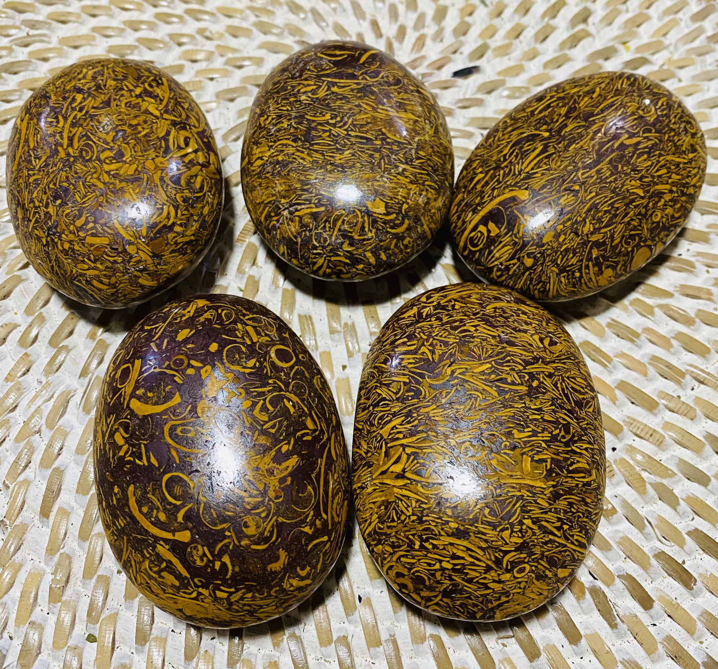 Mirium Jasper Palm Stones