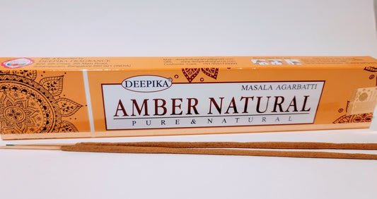 Deepika Amber Natural Incense 15 Grams