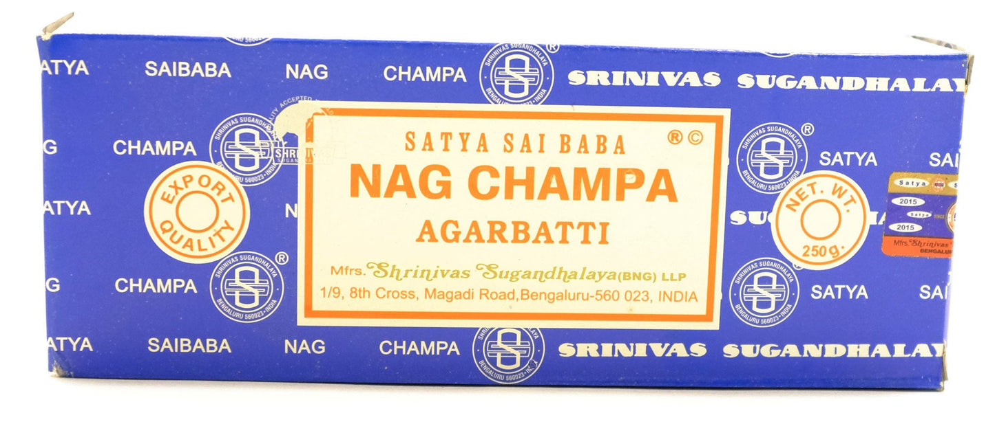 Original Nag Champa Incense by Satya | 4 Sizes Available