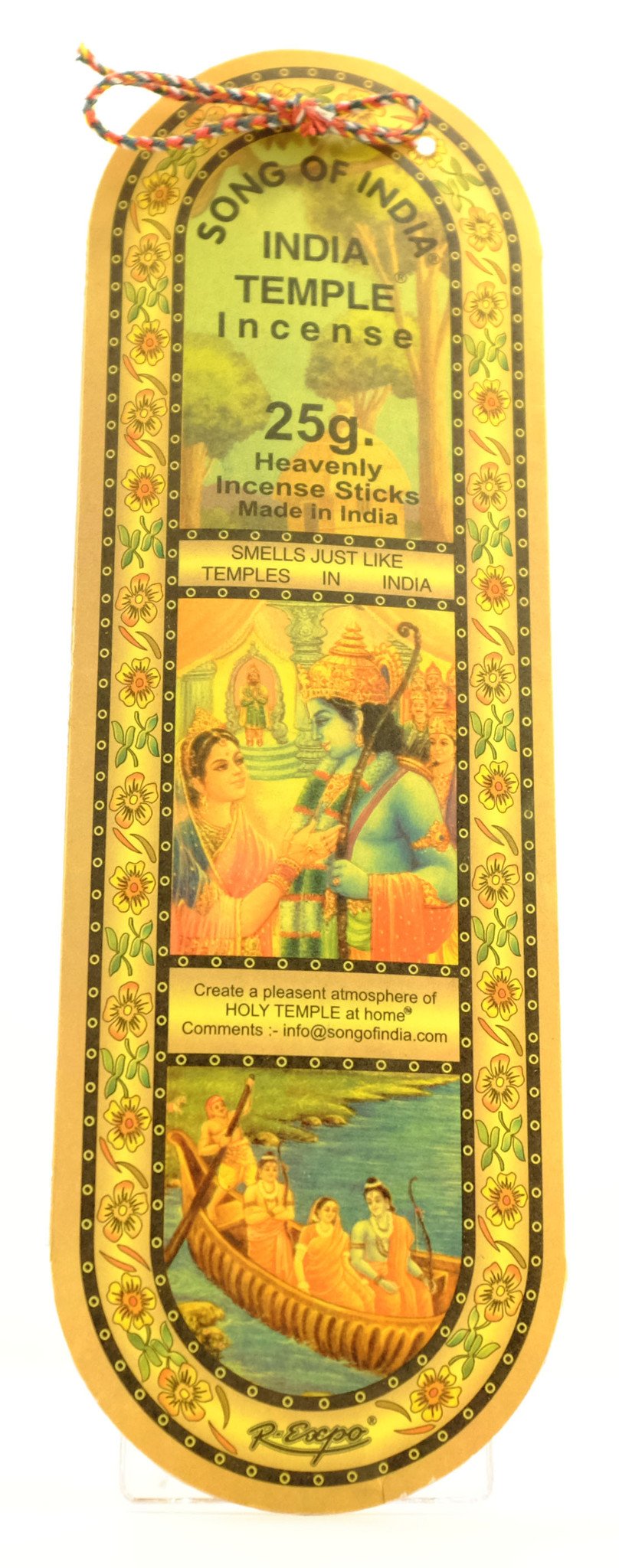 India Temple Incense & Oil Collection