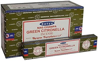 Satya Green Citronella Incense 15 Grams