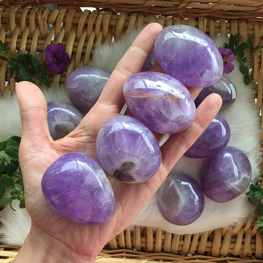 Amethyst Gallets Large Tumbled Stones