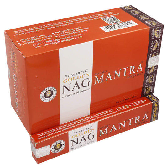 Vijayshree Golden Nag Mantra Incense 15 Grams
