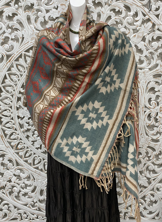 Cozy Yak Wool Shawl