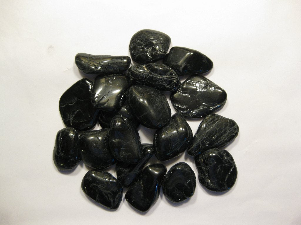 Black Tourmaline Tumbles
