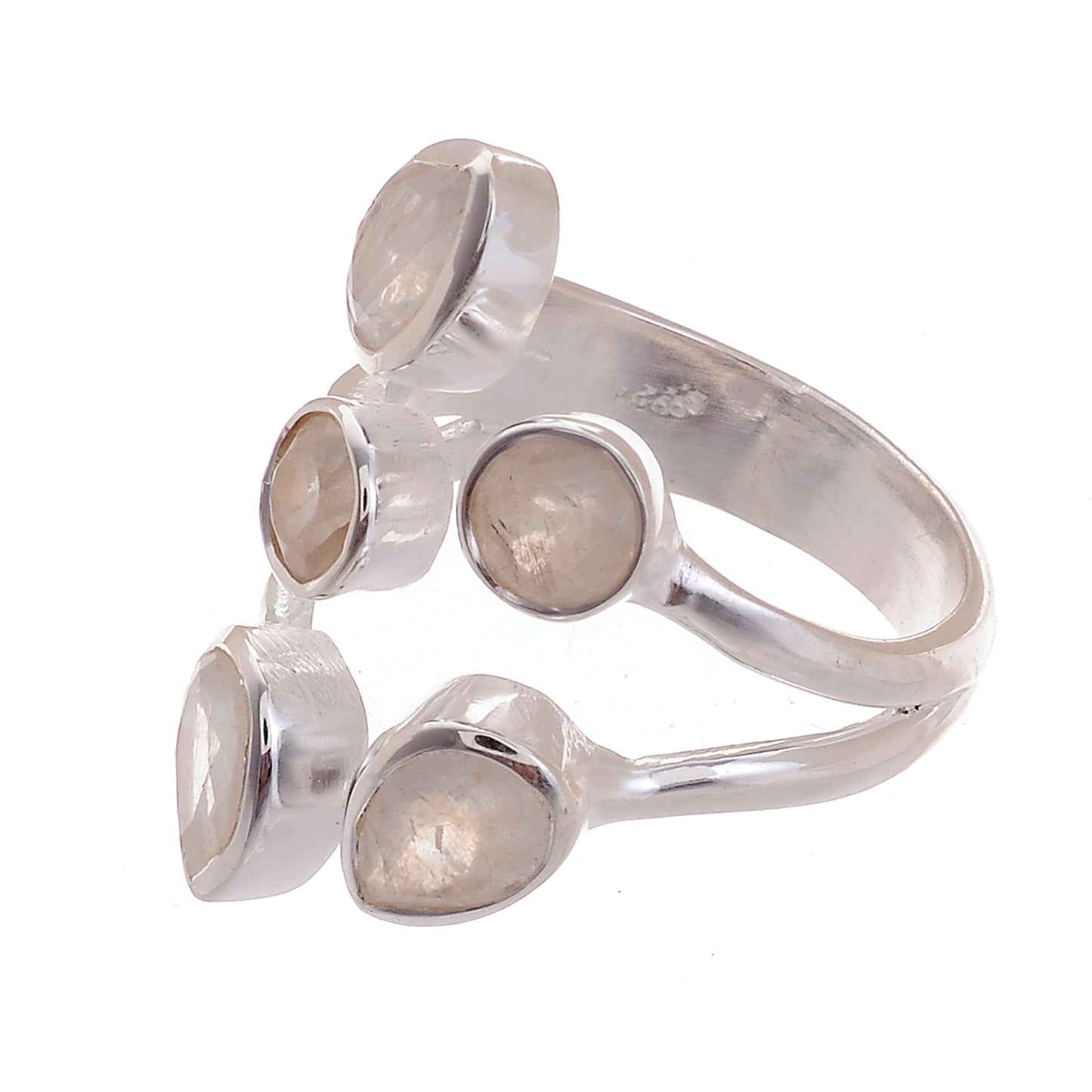 Sterling Silver Five Stone Ring