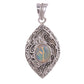 Sterling Silver Special Jayli work Gemstone Pendant