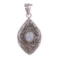 Sterling Silver Special Jayli work Gemstone Pendant