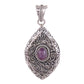 Sterling Silver Special Jayli work Gemstone Pendant